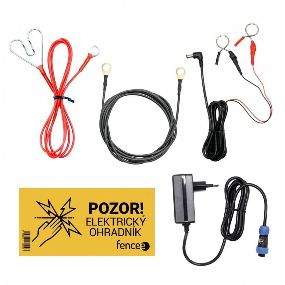 Elektrická podložka pod auto proti kunám - sada s kombinovaným zdrojem 1 J